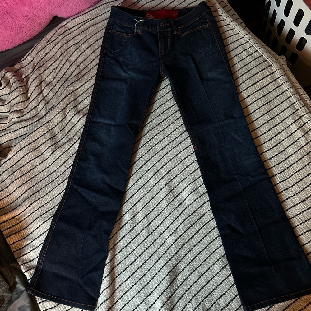Vintage Ecko Unlimited Dark Blue Flare Jeans